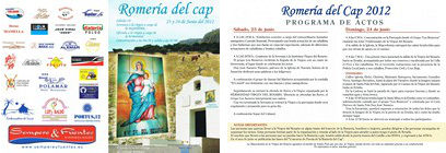 Programa Romería del Cap 2012